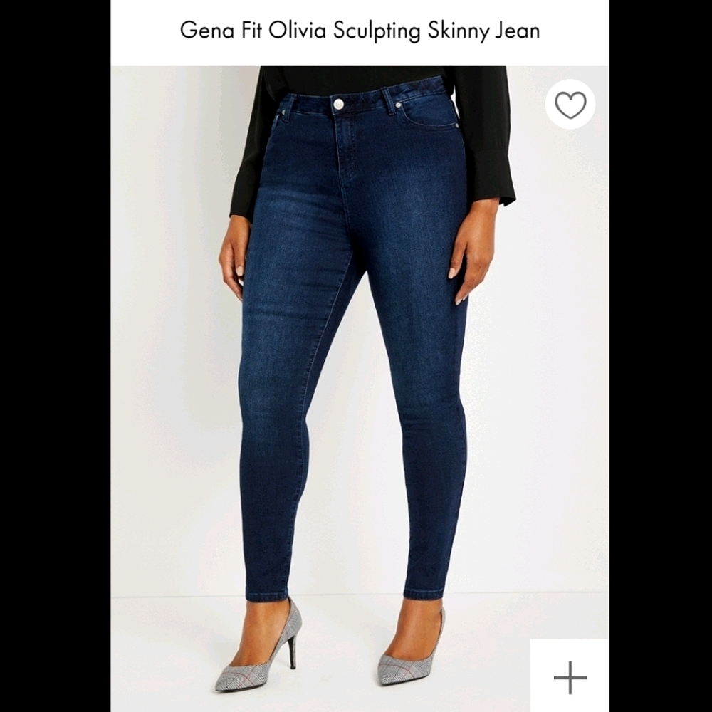 NWT  Eloquii Gena Fit Sculpting Skinny Jean